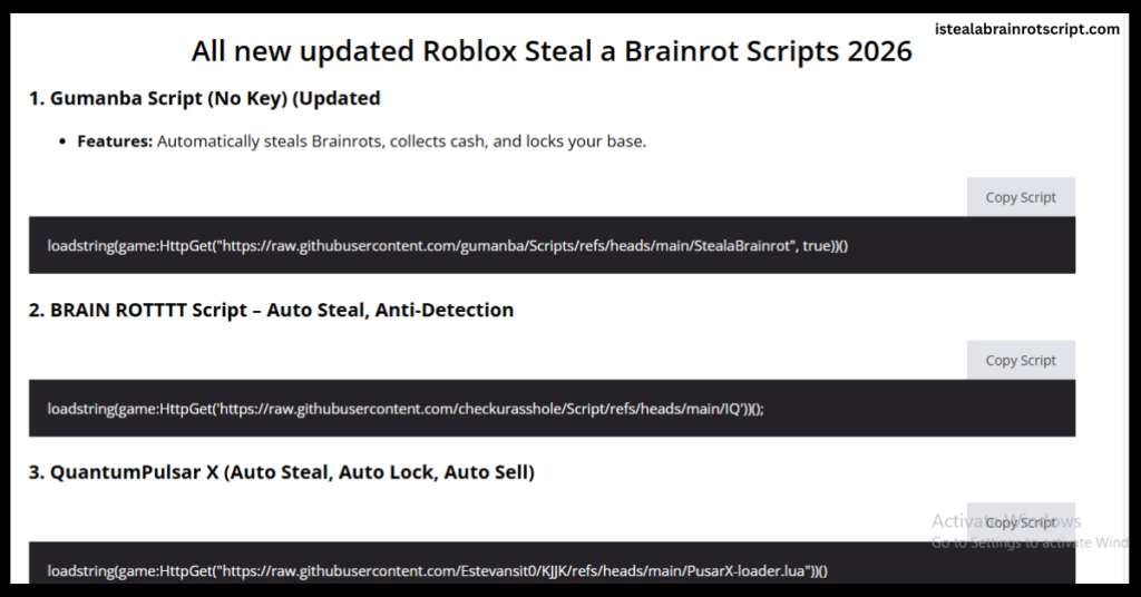 Steal a Brainrot script
